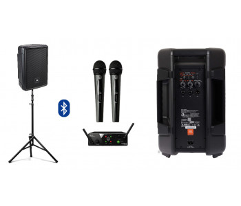 Колонка с микрофоном JBL IRX108BT Bluetooth 200Вт